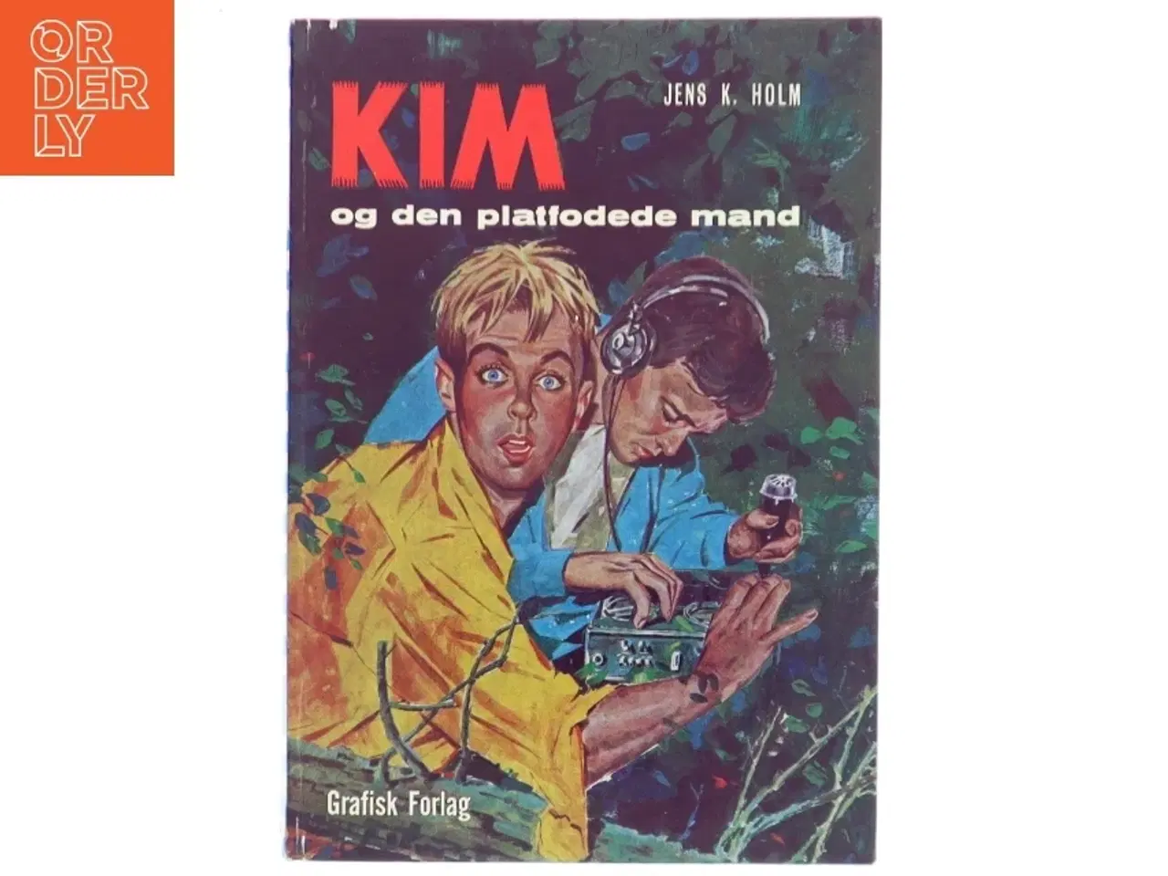 Billede 1 - KIM og den platfodede mand fra Grafisk Forlag