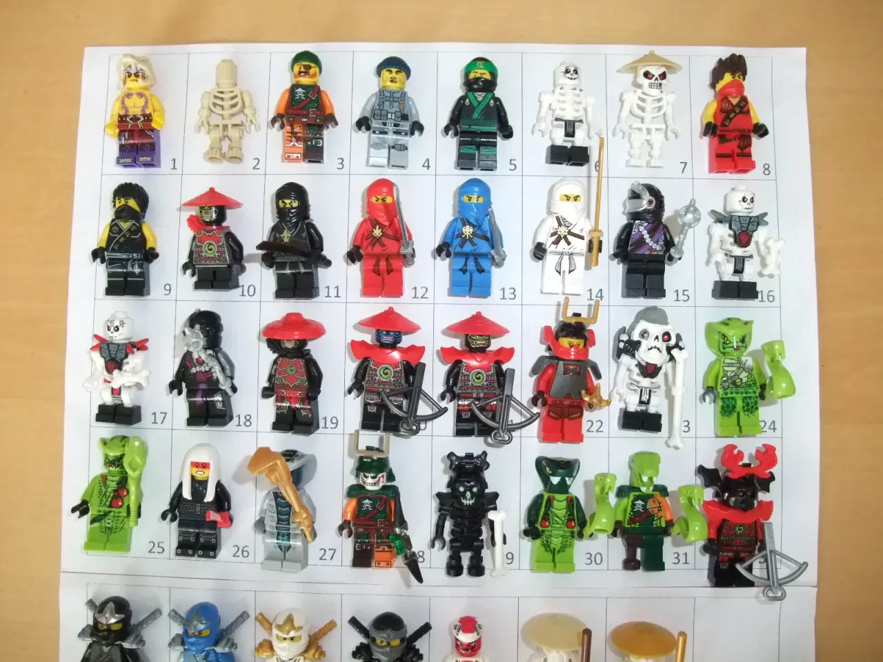 Billede 2 - Lego Ninjago Figurer