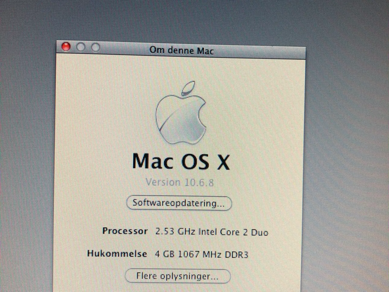 Billede 1 - mac mini late 2009