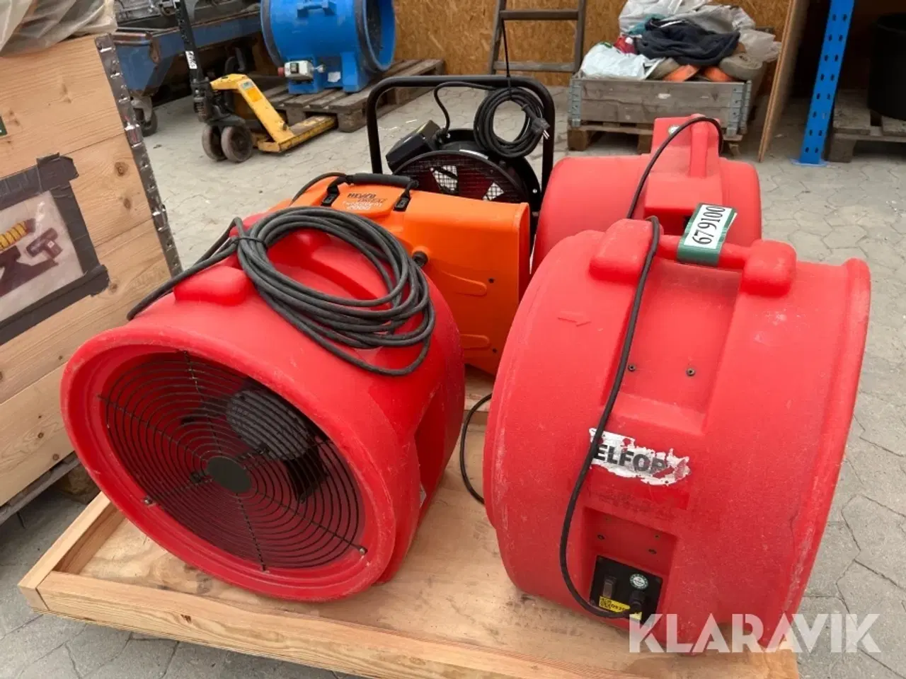 Billede 4 - Ventilatorer & slanger 5 styk