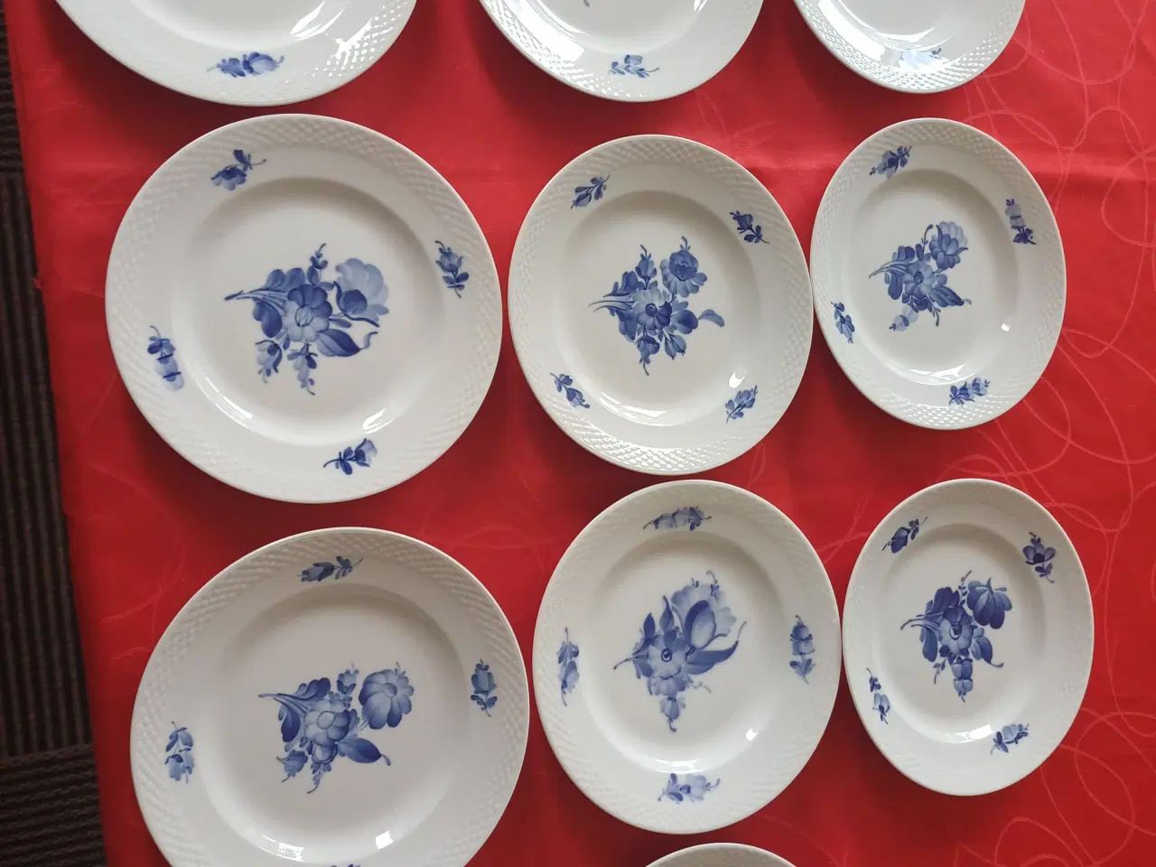 Billede 1 - 10 Royal Copenhagen frokosttallerkner.  1. Sorteri