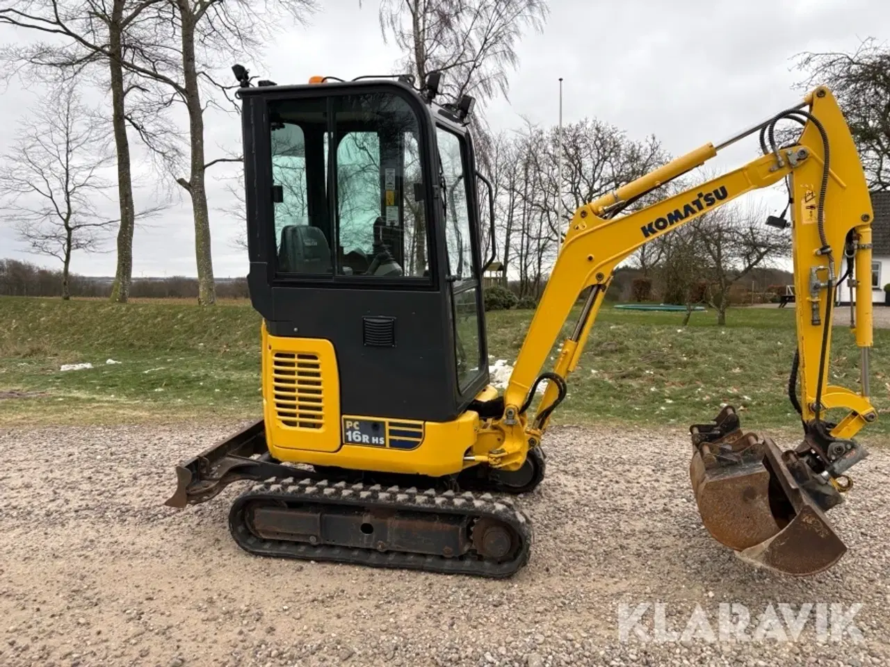 Billede 6 - Minigraver Komatsu PC16R-3HS
