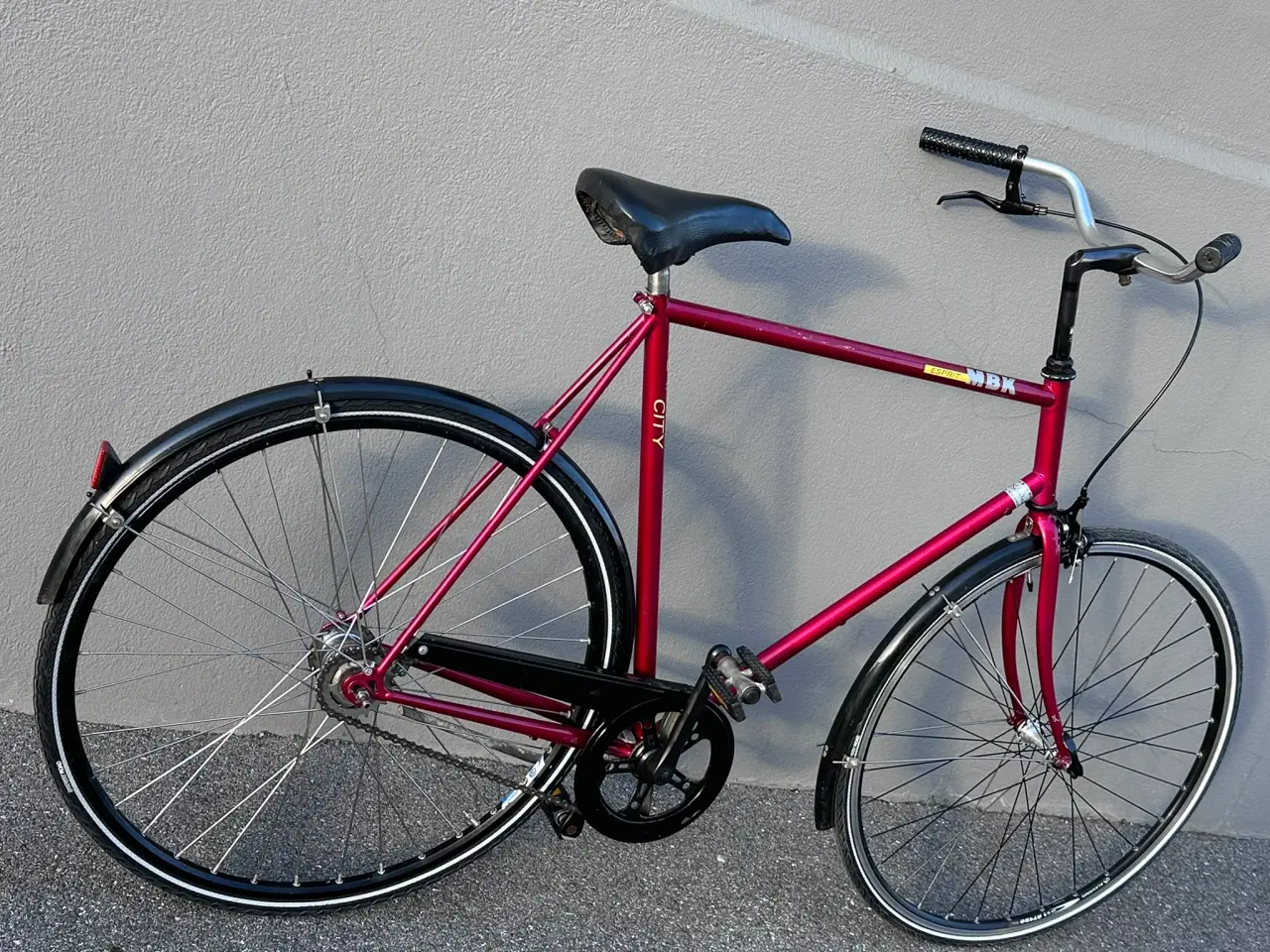 Billede 4 - Rød MBK Esprit City herre retrocykel