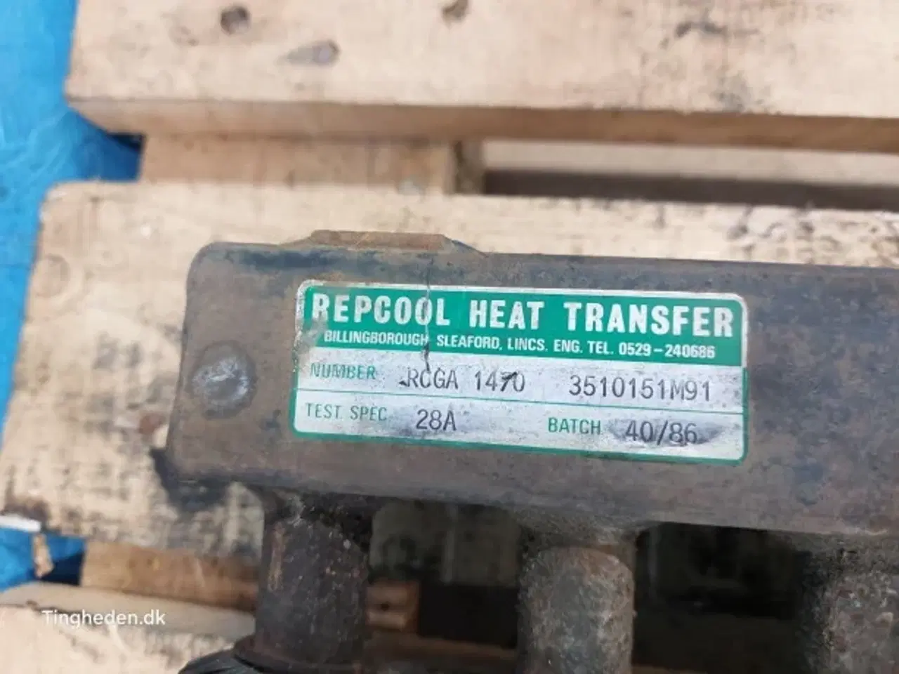 Billede 4 - Massey Ferguson 50HX Oliekøler 1474355M91