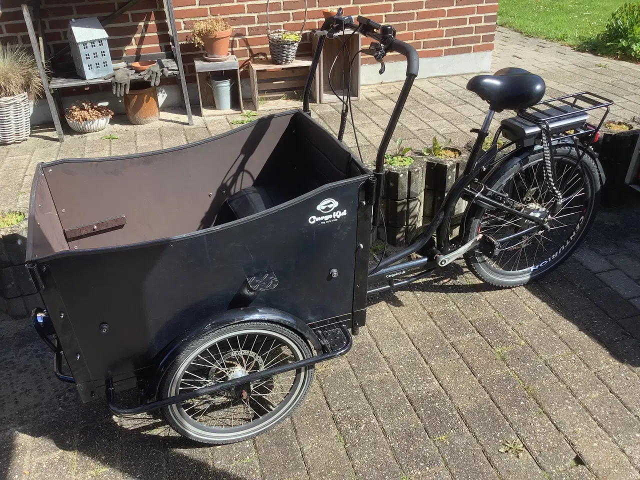 Billede 3 - Til opslagstavlen! Lej vores El-ladcykel