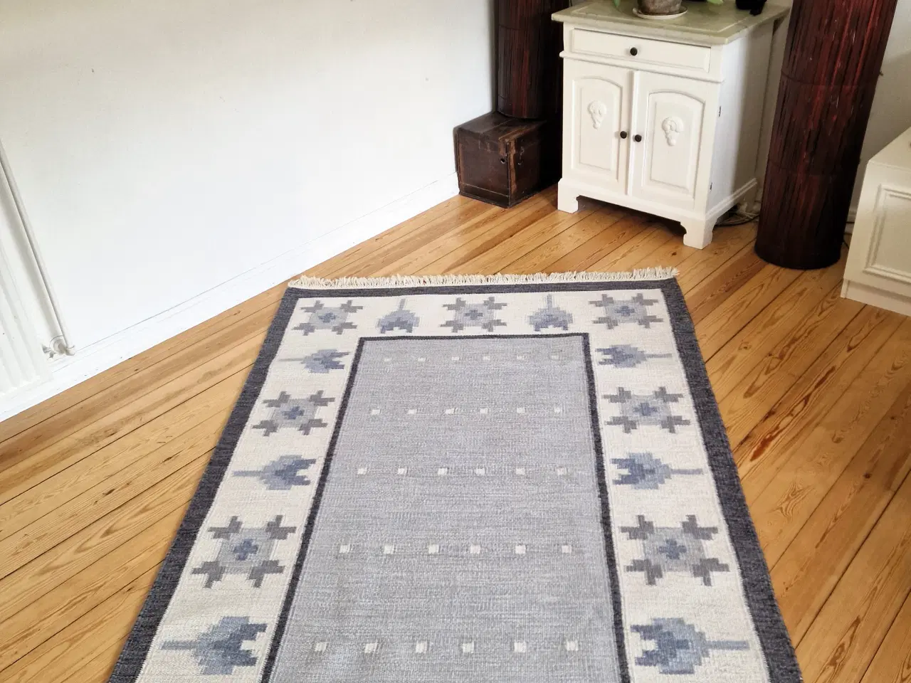 Billede 1 - Porto håndvævet indisk kelim, designet af C. Olese