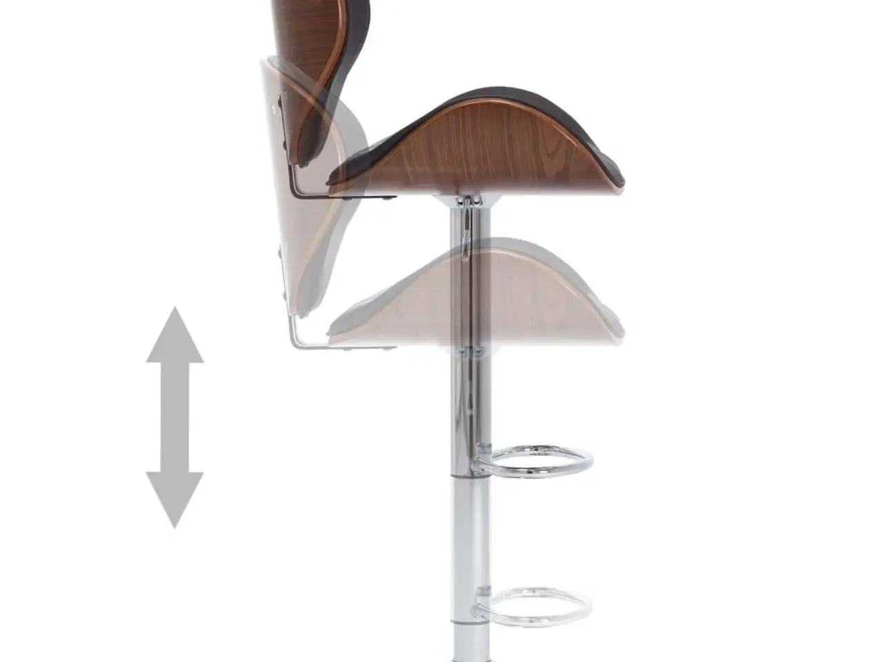 Billede 5 - Barstol kunstlæder sort