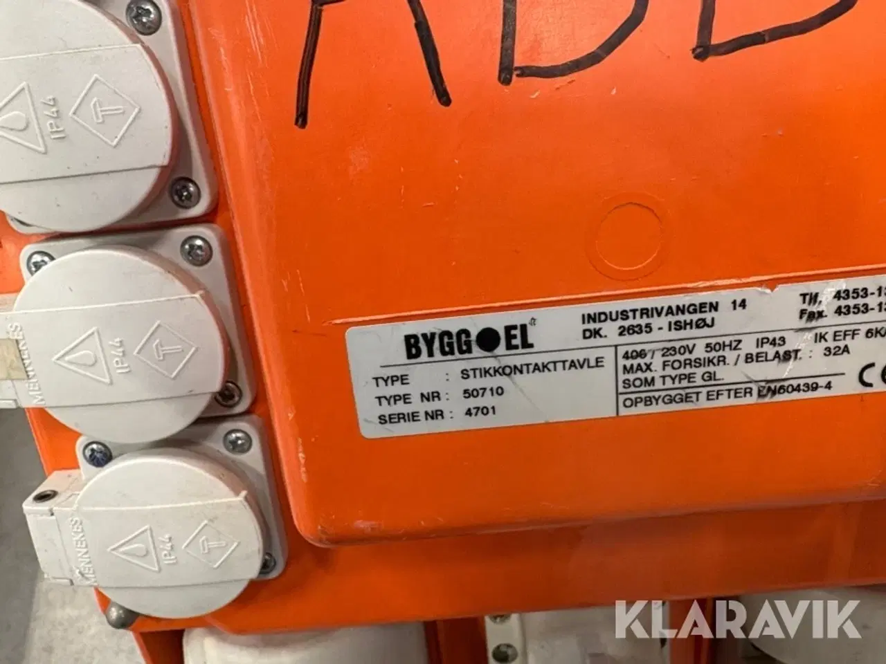 Billede 2 - Byggestrømstavler 21 styk