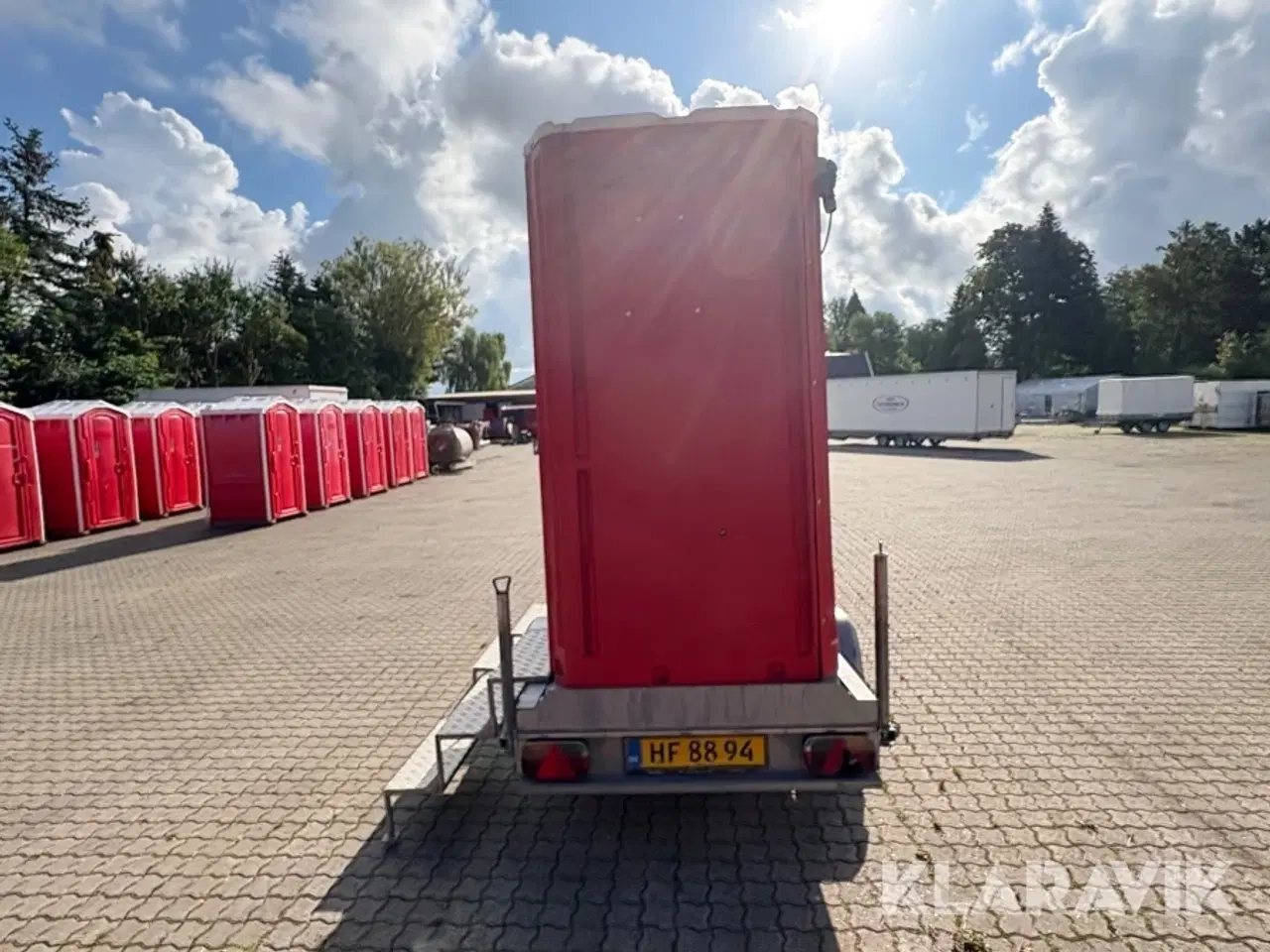 Billede 6 - Dobbelt toilet trailer Stema F 7515