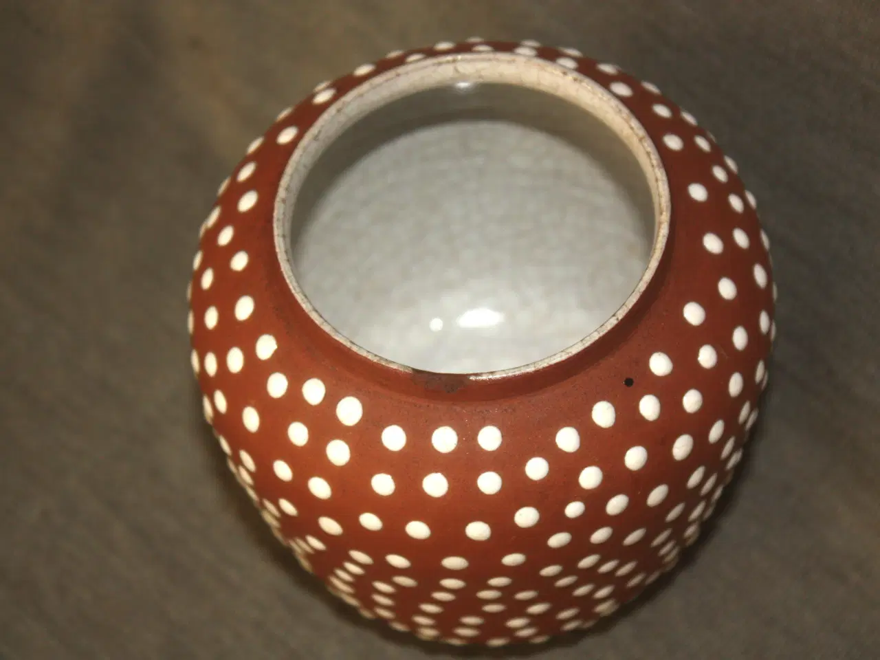 Billede 3 - Zeuthen keramik marmelade krukke højde 11 cm