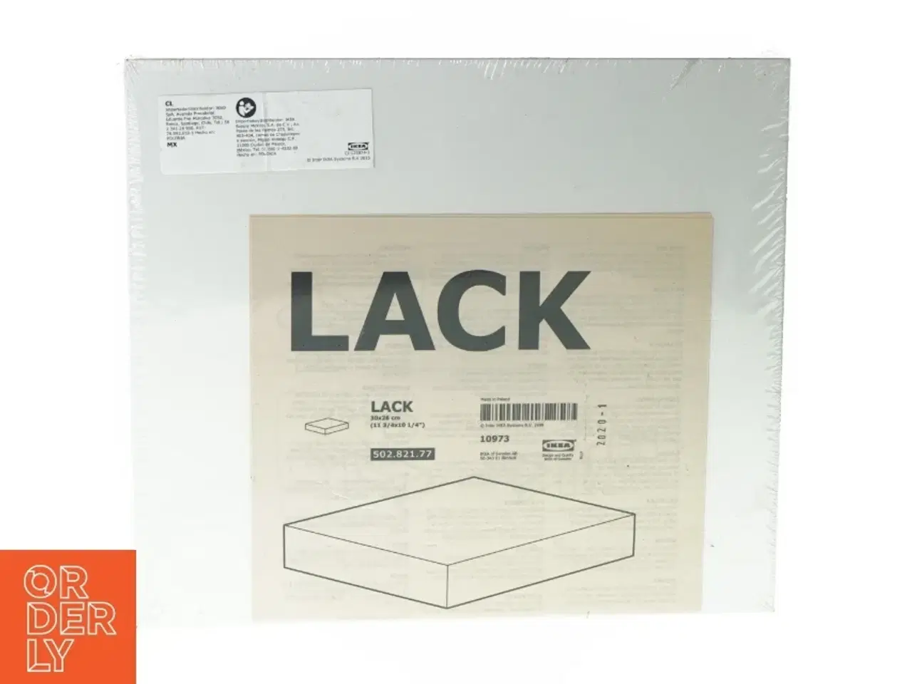 Billede 1 - Lack hylde fra IKEA (str. 30 x 26 cm)