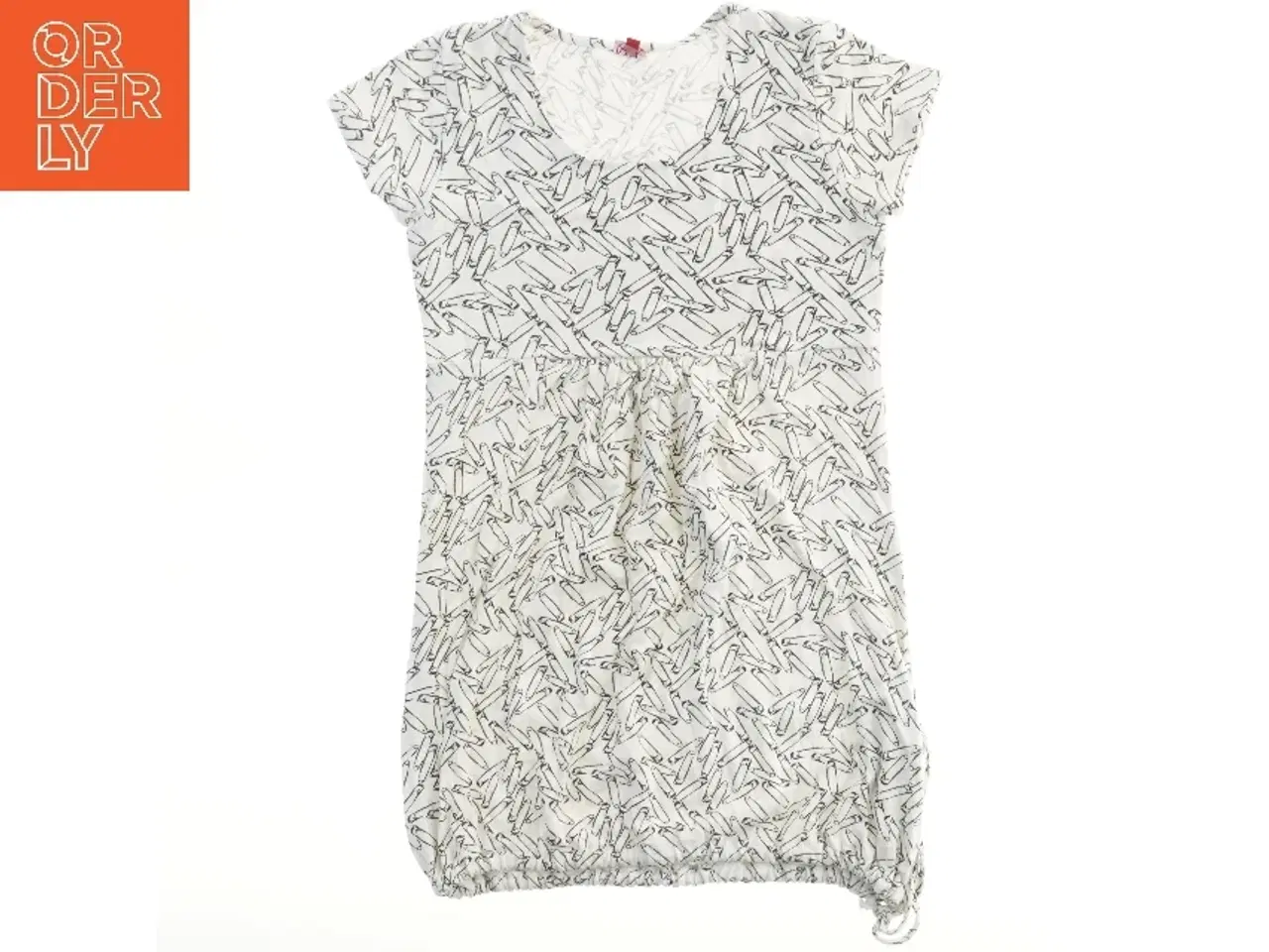 Billede 1 - Kortærmet kjole med mønster fra D-XEL (str. 152)