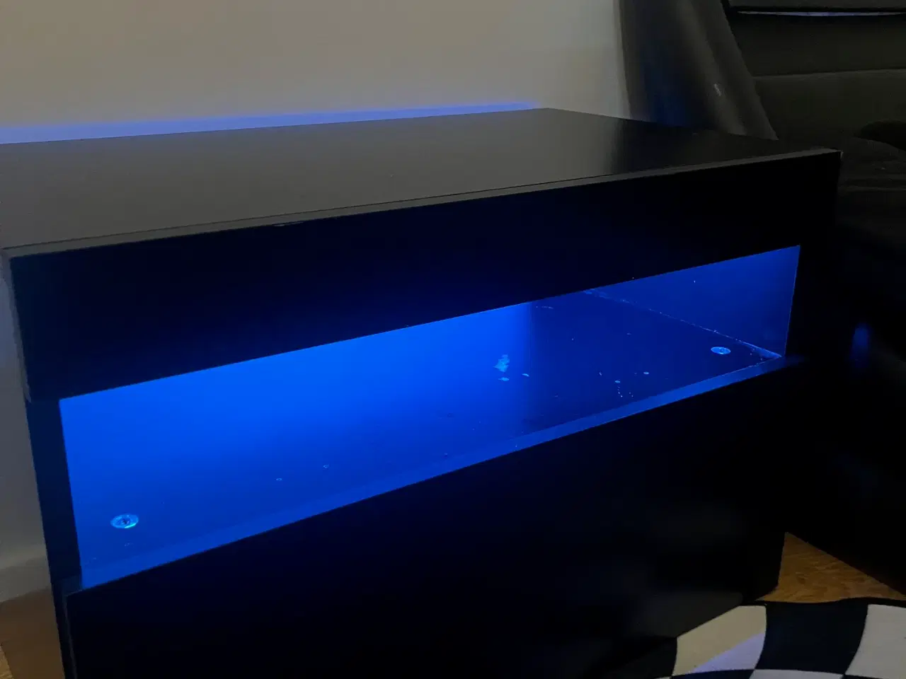 Billede 8 - Seng 90x200 cm i kunstlæder med LED lys