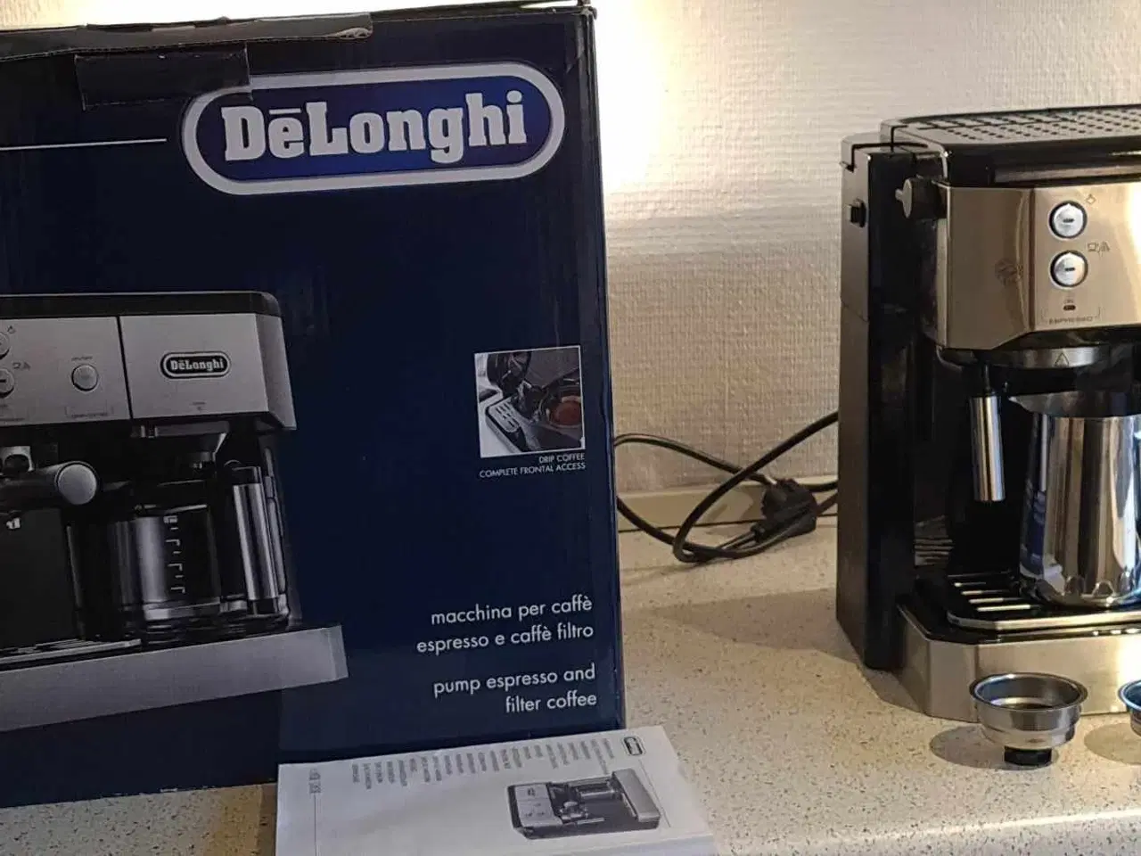 Billede 4 - Delonghi kombi kaffe/espressomaskine
