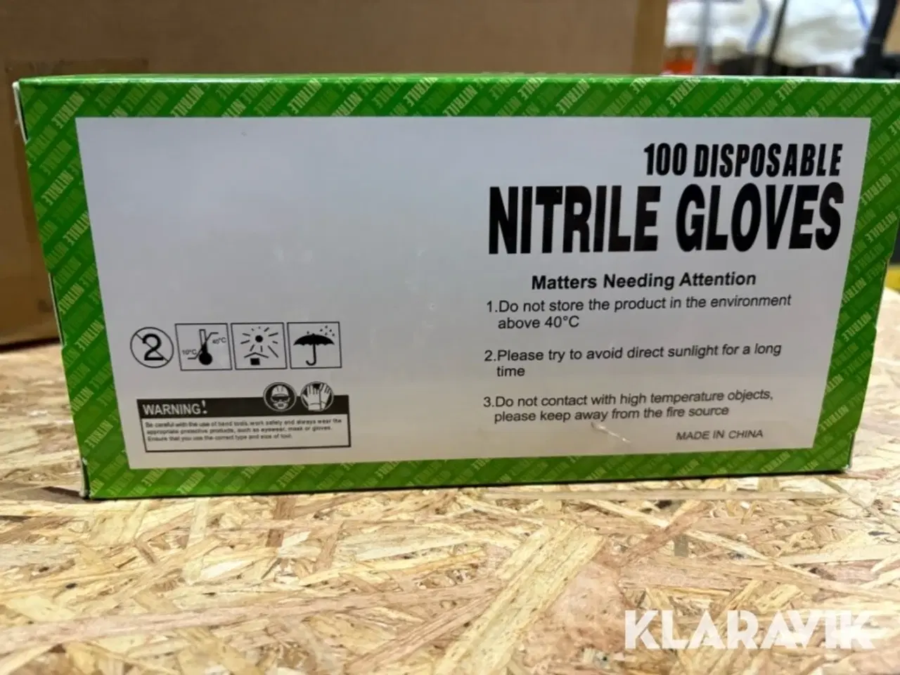 Billede 2 - Nitrilhandsker tykke størrelse L og XL 20 kasser af hver