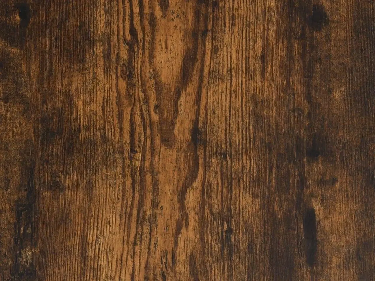 Billede 8 - Væghylder 4 stk. 60x20x1,5 cm konstrueret træ røget egetræ