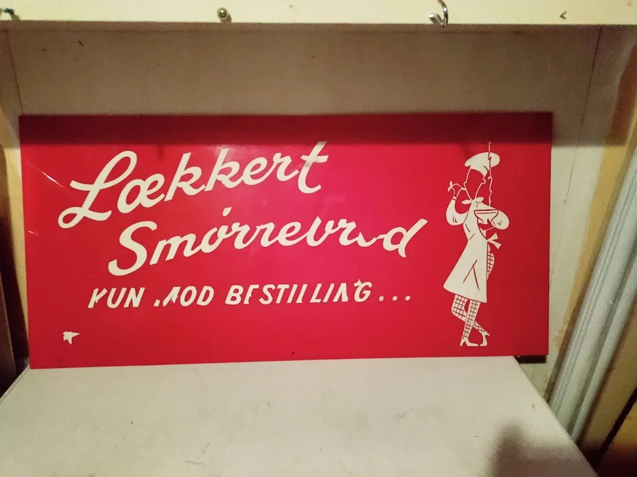 Billede 6 - super fedt plastik skilt 