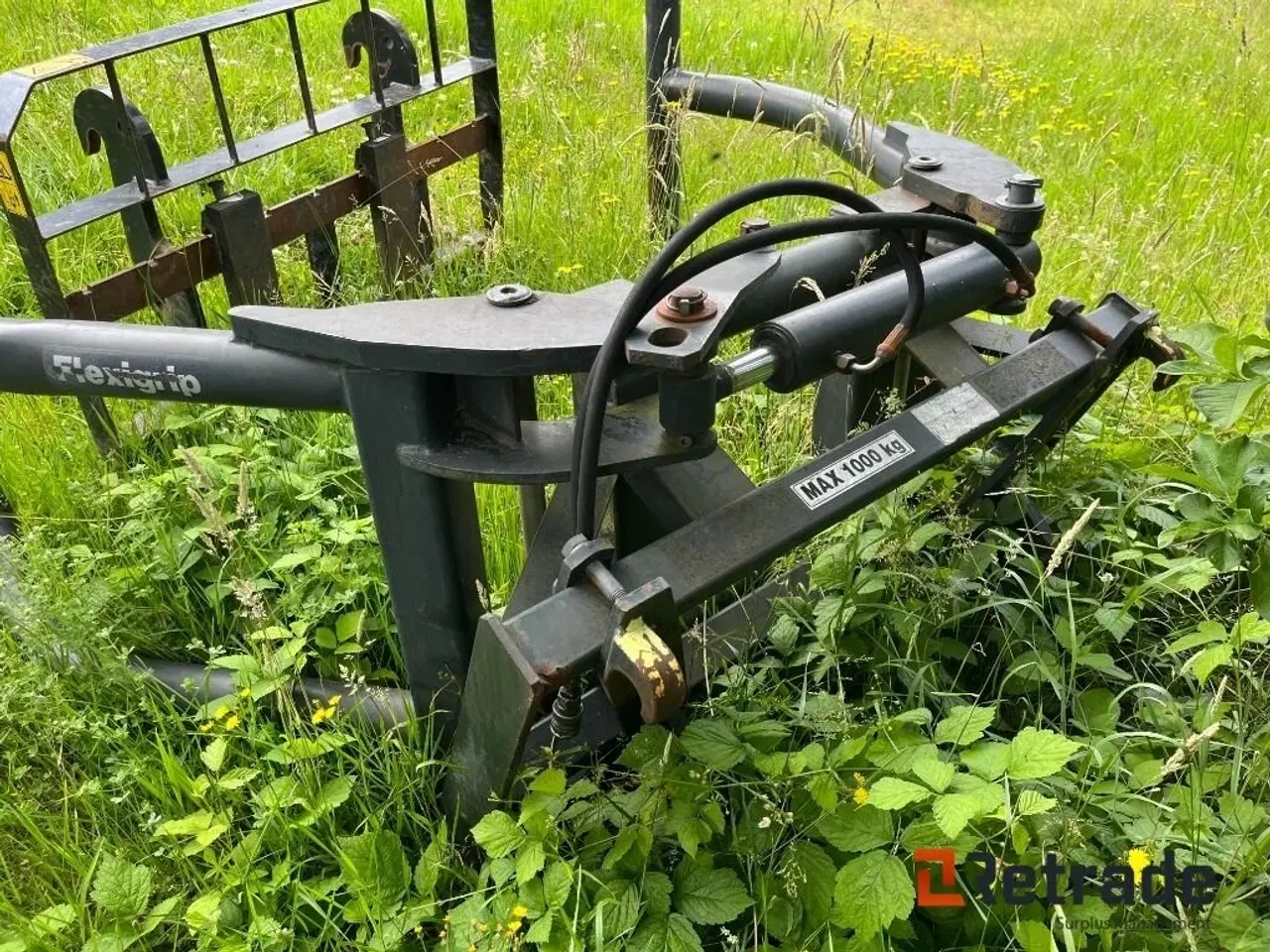 Billede 2 - - - - Landbrugsudstyr Flexigrib Stor Max 1000 KG Stor balletang