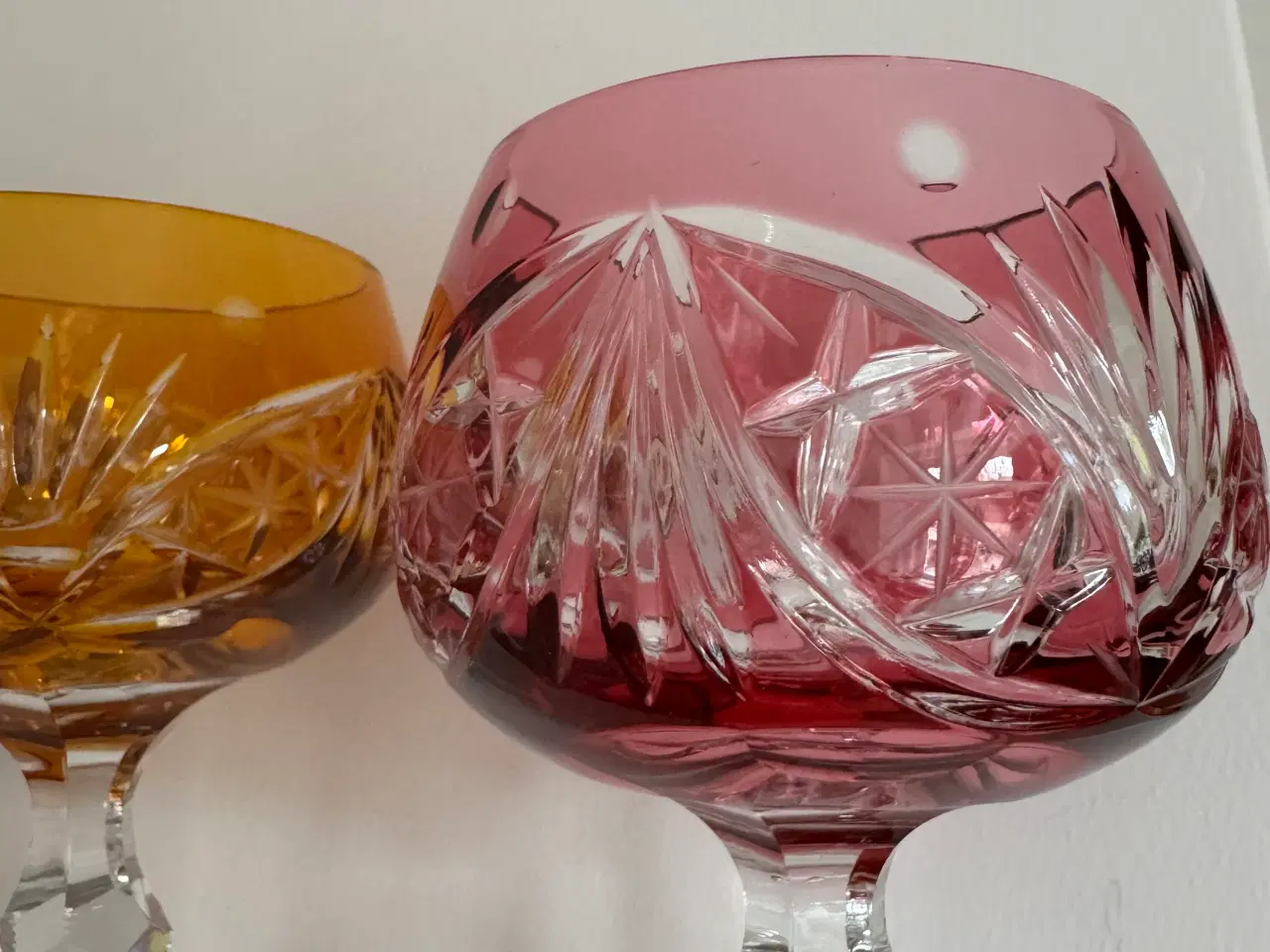 Billede 7 - Bøhmisk krystalglas 3 stk