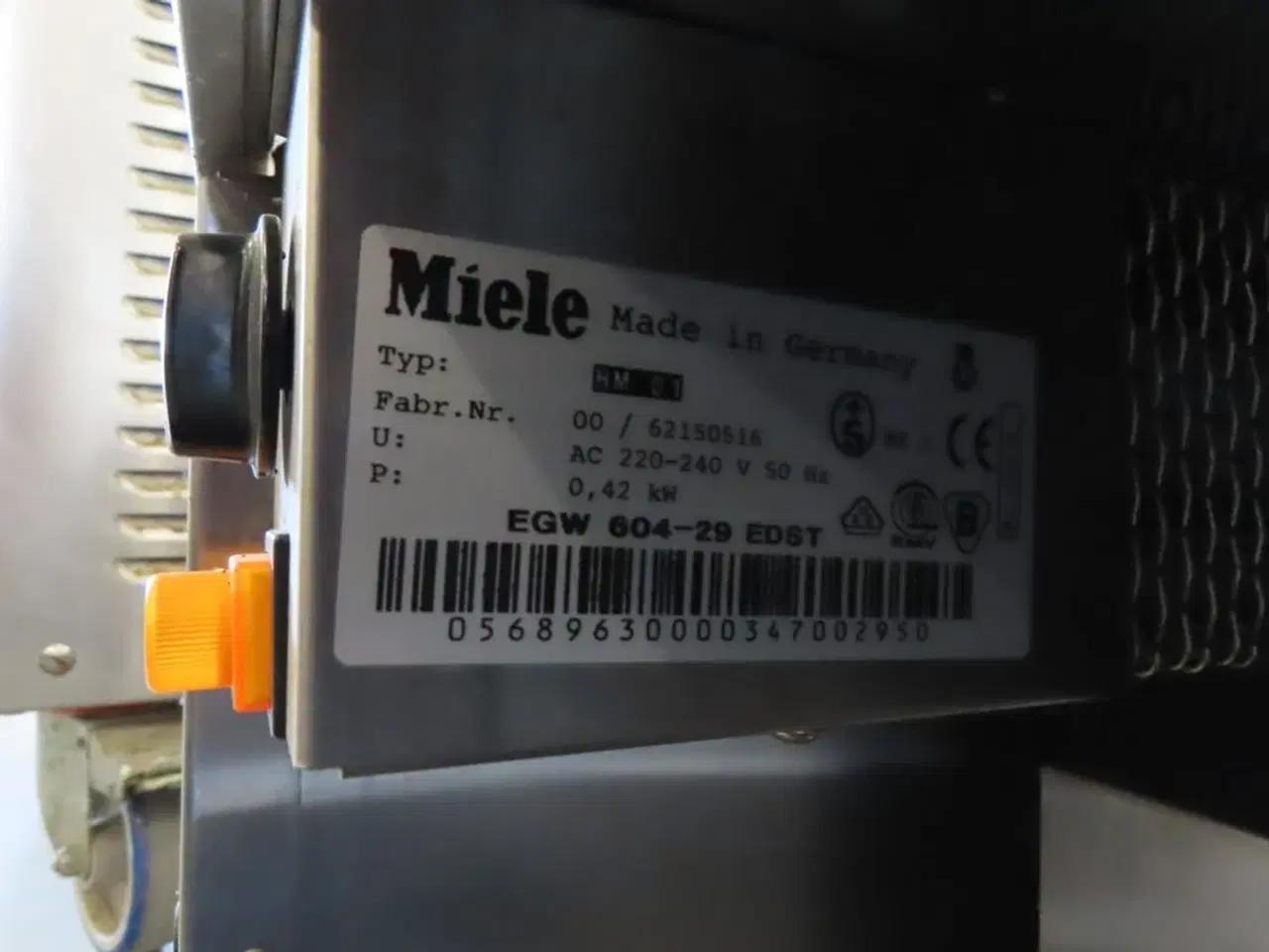 Billede 2 - Tallerkenvarmer MIELE HM01