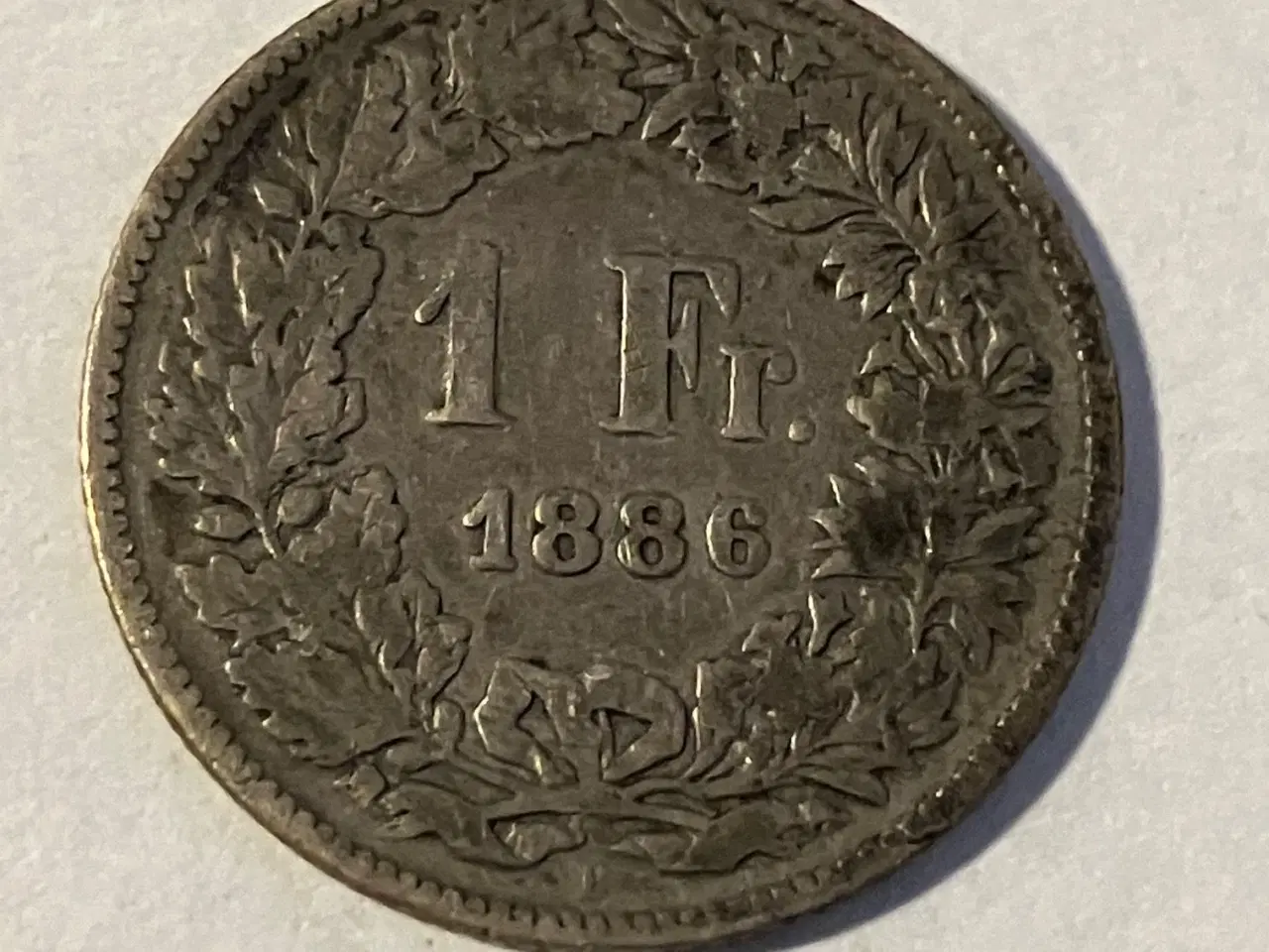 Billede 1 - 1 Franc Switzerland 1886
