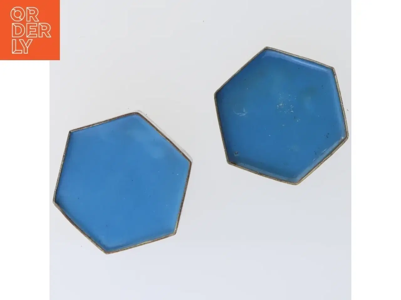 Billede 4 - Keramisk smykkeskrin med låg (str. 6,5 x 6 x 4 cm)