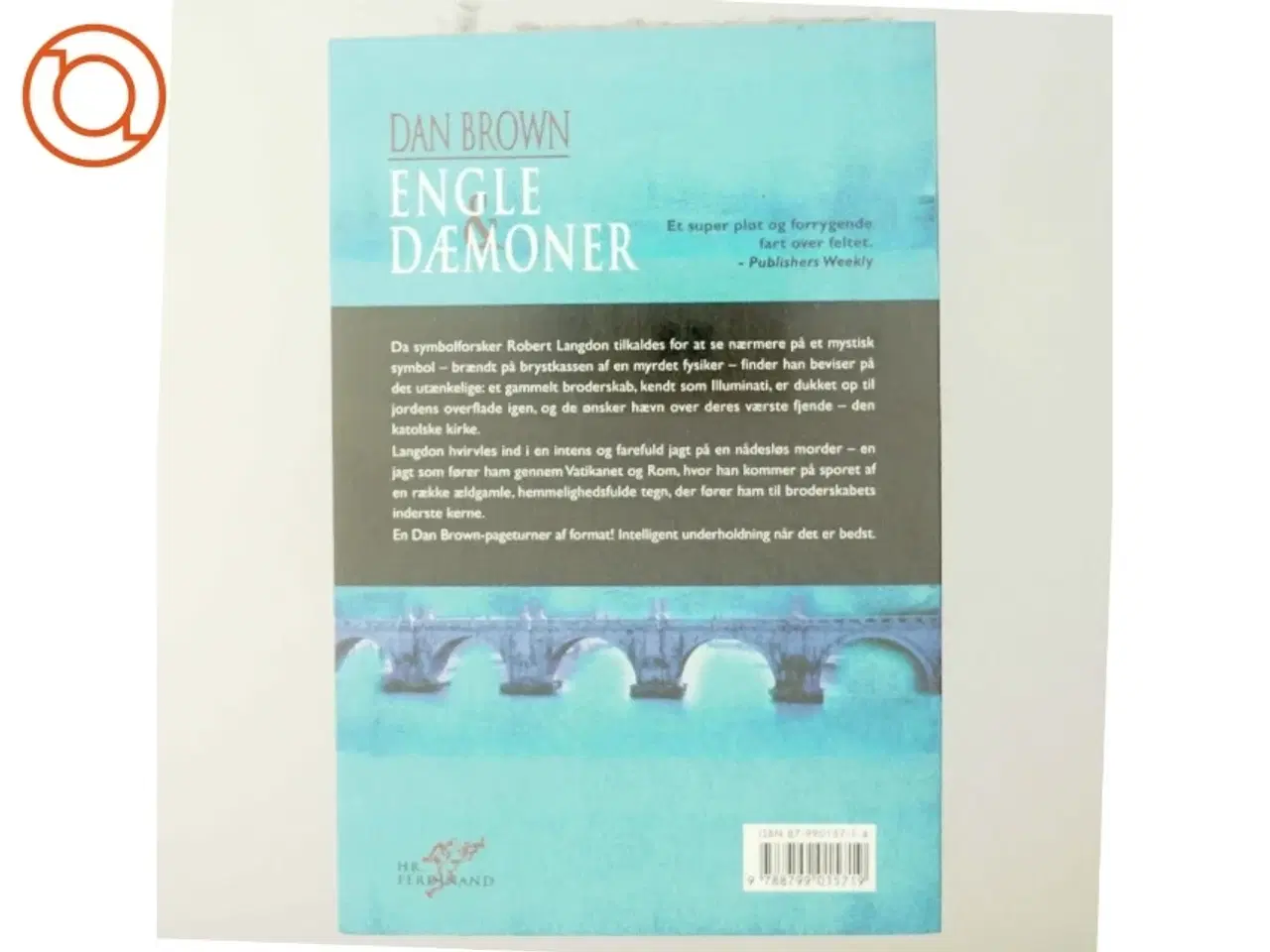 Billede 3 - Engle & dæmoner af Dan Brown (Bog)