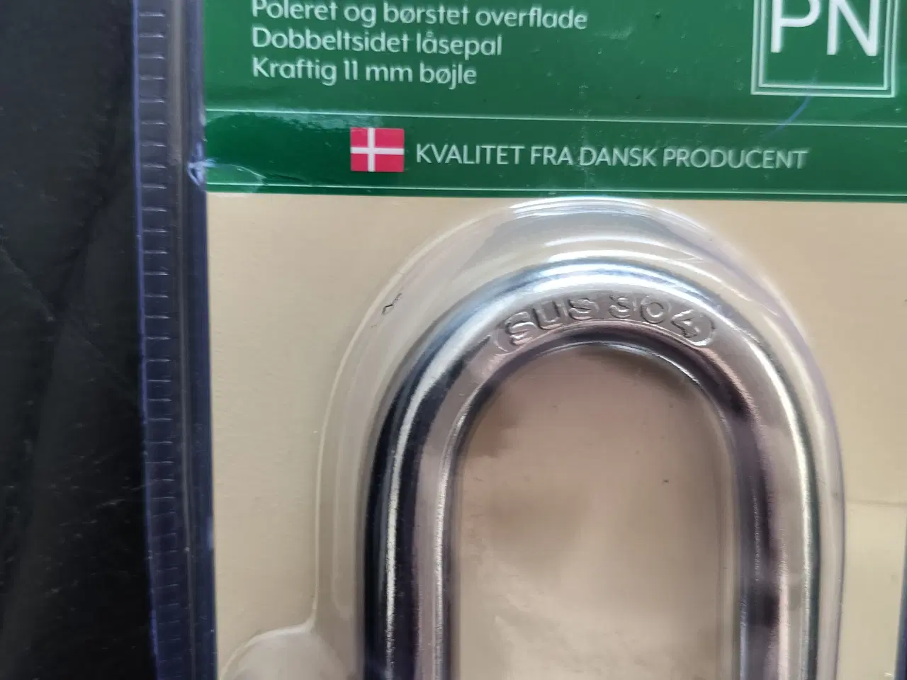 Billede 2 - Kraftig lås helt ny ikke pakket ud nypris 289 kr