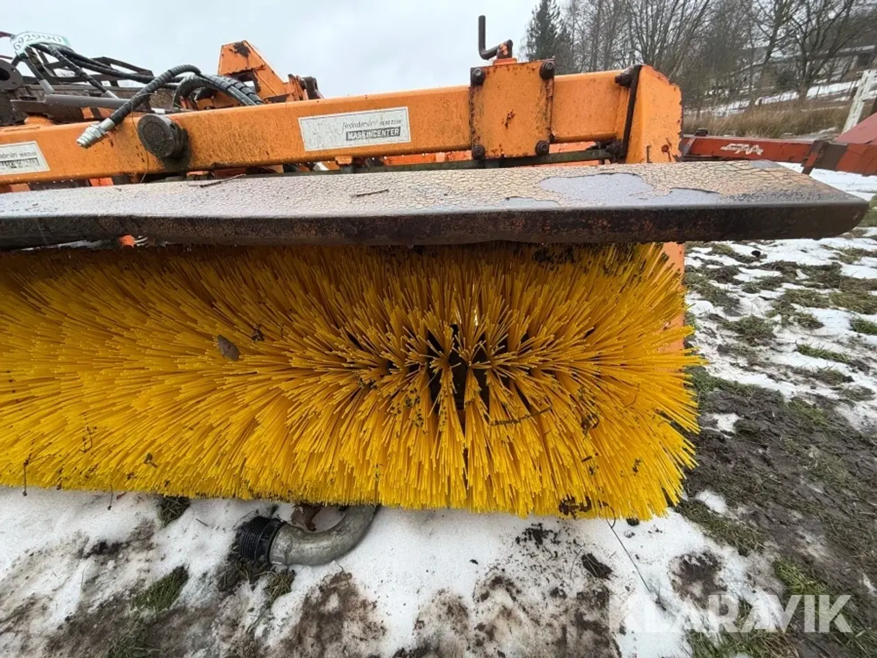 Billede 6 - Hydraulisk fejekost med oliepumpe Am Teho F21975