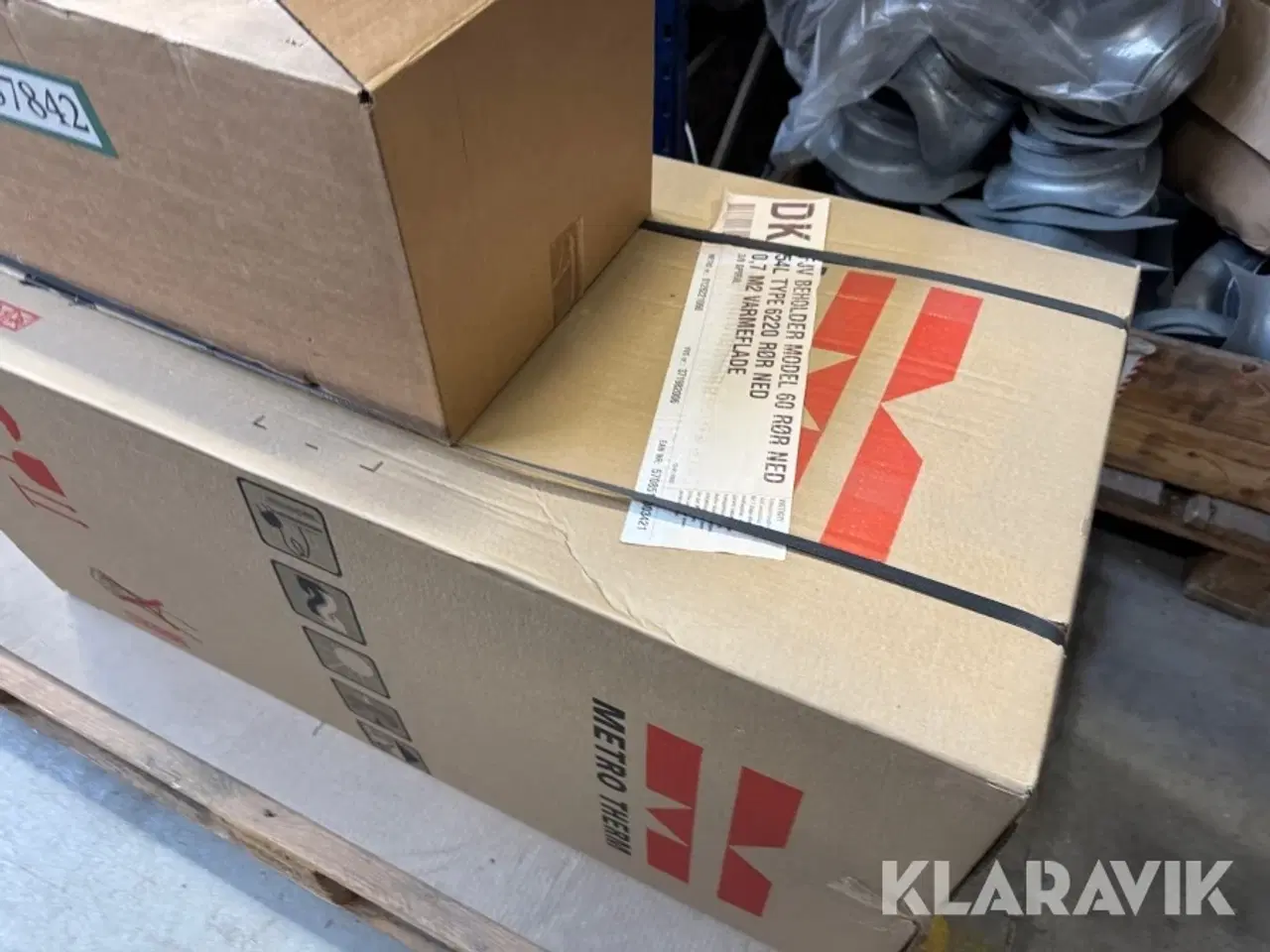 Billede 8 - Fjernvarmsbeholder og varmeveksler Metro Therm LOT