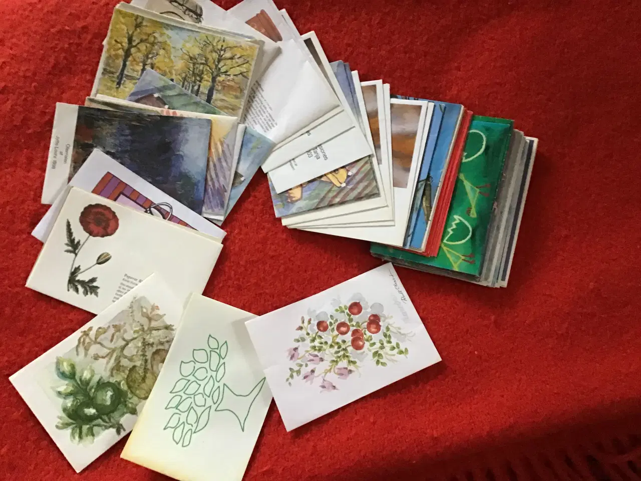 Billede 13 - Receptkuverter, servietter og påklædningsdukker