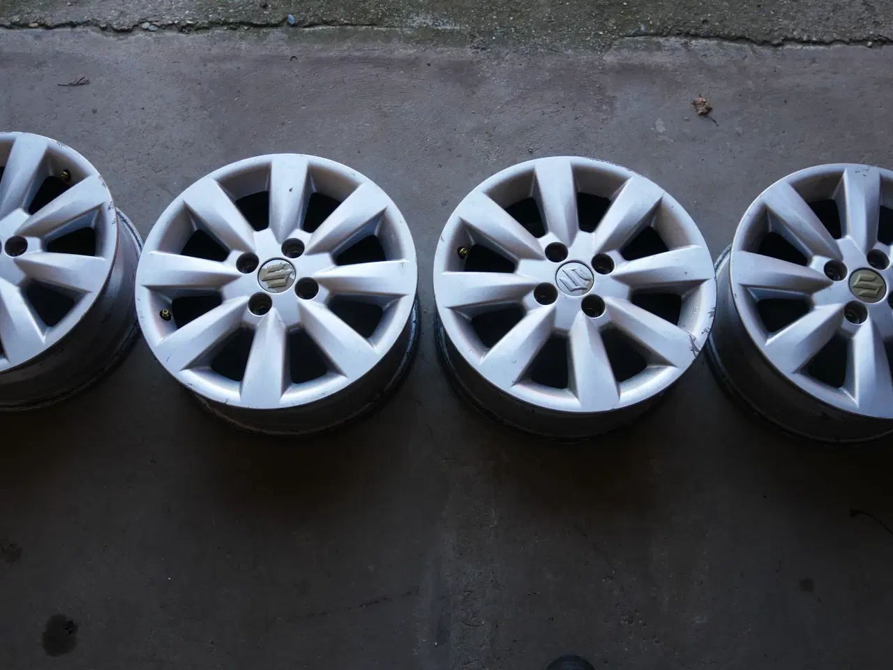 Billede 1 - 4 stk. alufælge