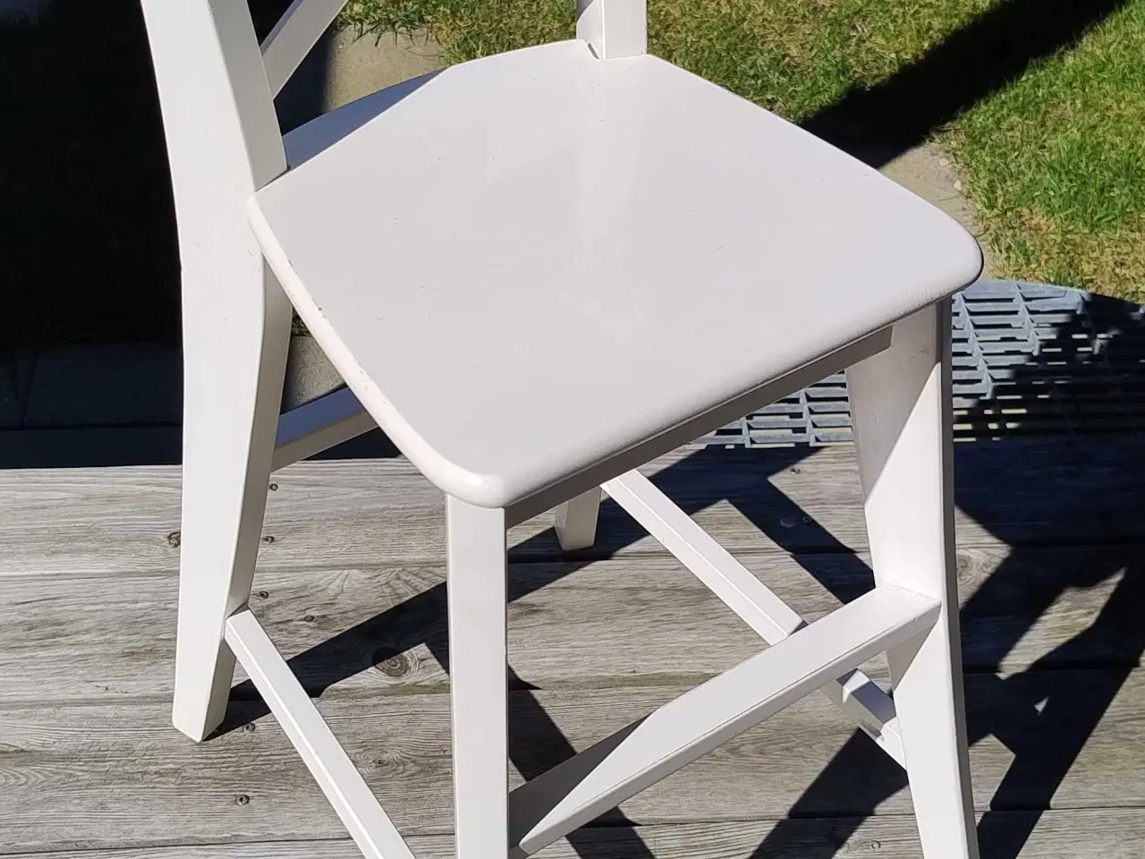 Billede 1 - Juniorstil, hvidlakeret 