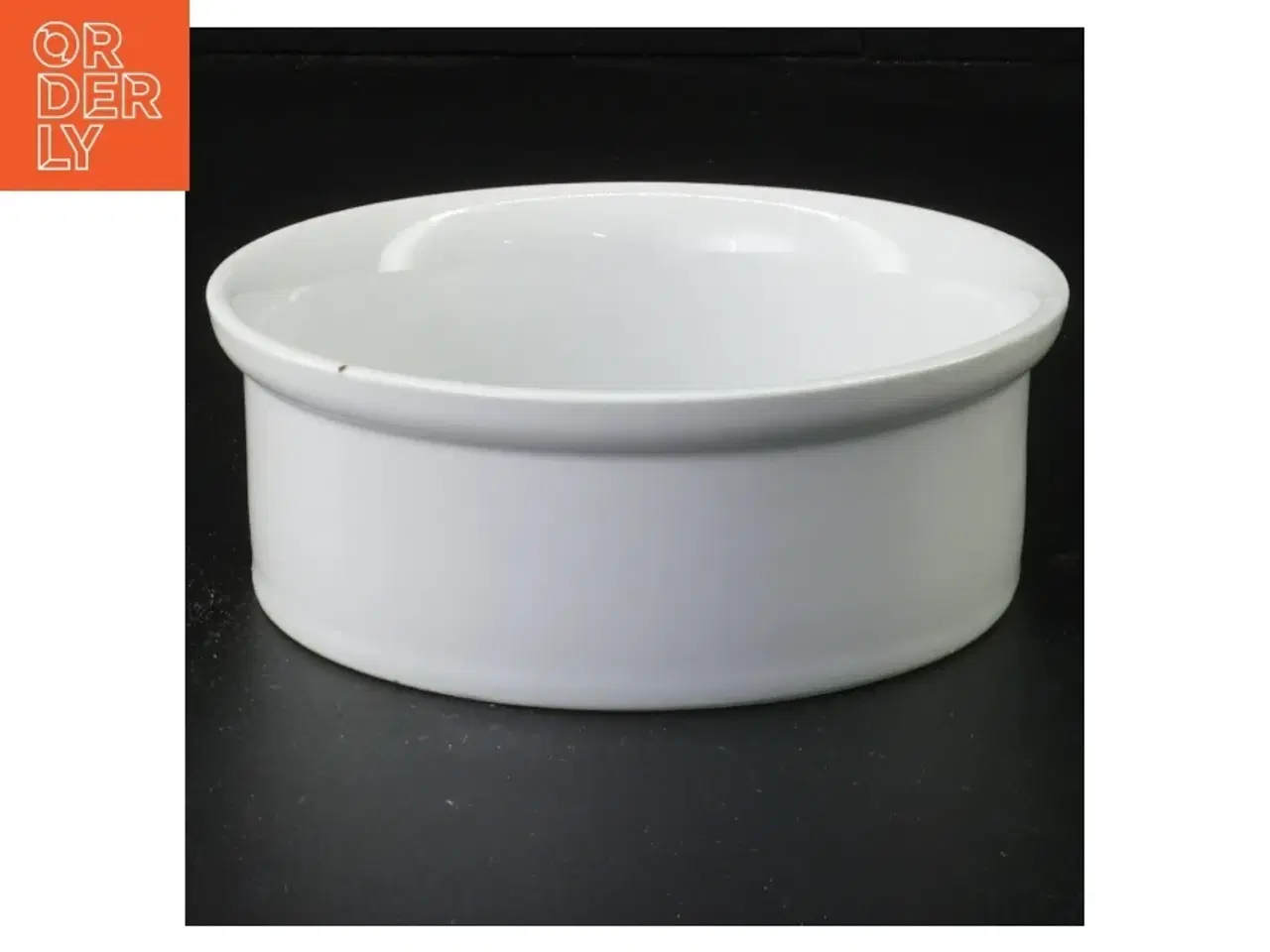 Billede 1 - Hvid porcelænsskål (str. 13 x 5 cm)