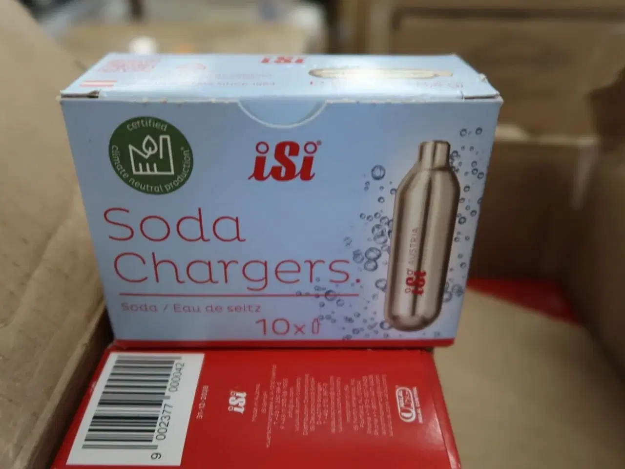 Billede 1 - 2 kasser CO2-patroner ISI