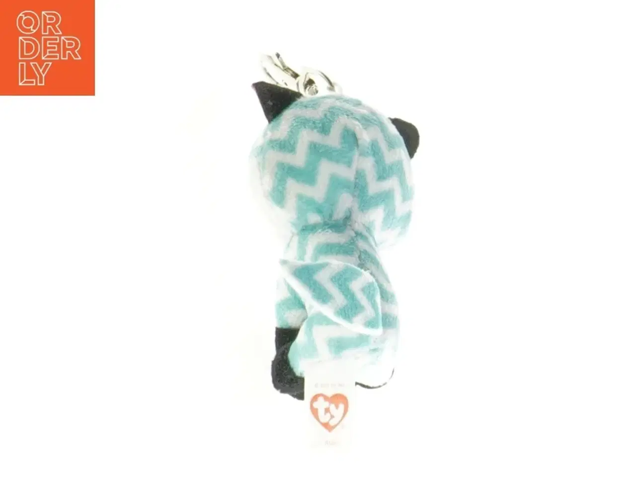 Billede 3 - Ty Beanie nøglering, zebra fra Ty (str. 10 cm)