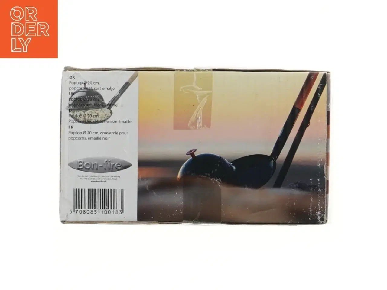 Billede 2 - Popcorn låg 20 cm (str. Ø 20 cm)