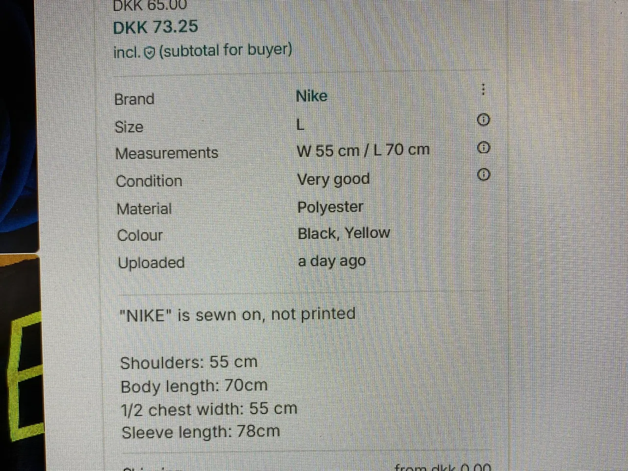 Billede 3 - Nike Hoodie Str. L