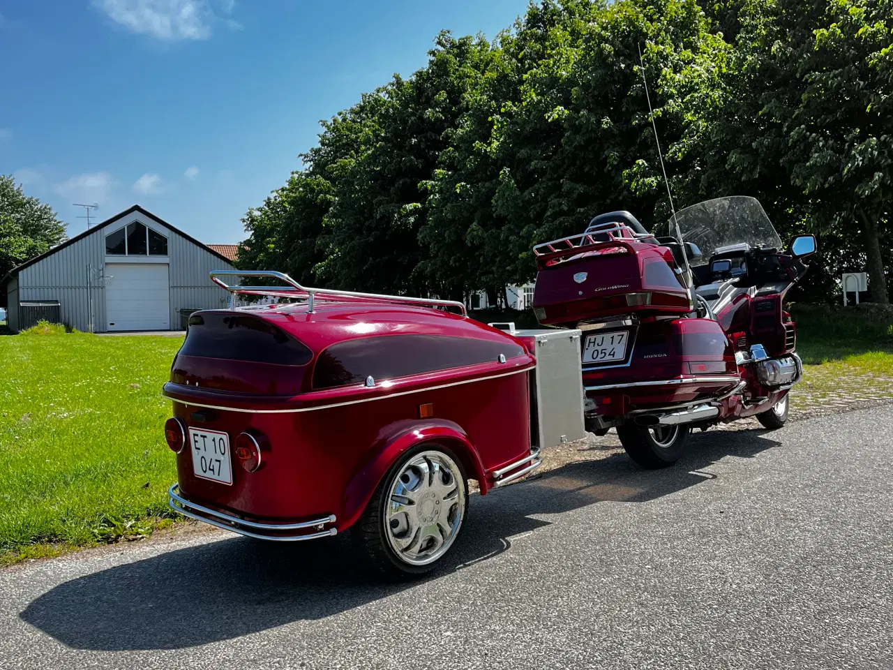 Billede 5 - Honda Goldwing 1500 med tilhørende trailer