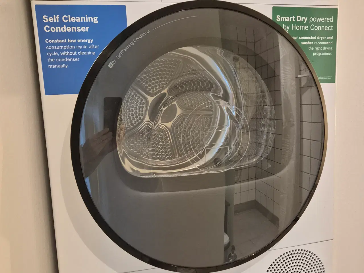 Billede 2 - Bosch WQ824SCESN Kondens Tørretumbler 9 kg Hvid