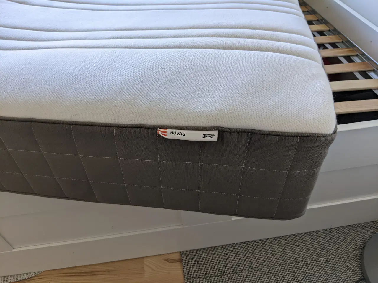 Billede 8 - IKEA BRIMNES BED WHITE 140X200CM  +matress +top