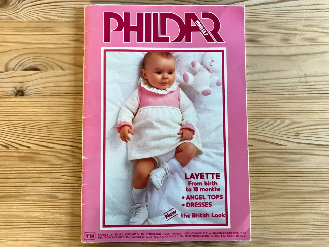 Billede 1 - Phildar Strikkebog nr. 64