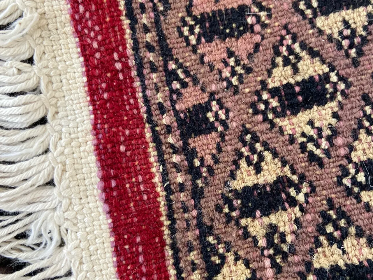 Billede 3 - Ægte tæppe 160 x 90 cm - håndvævet