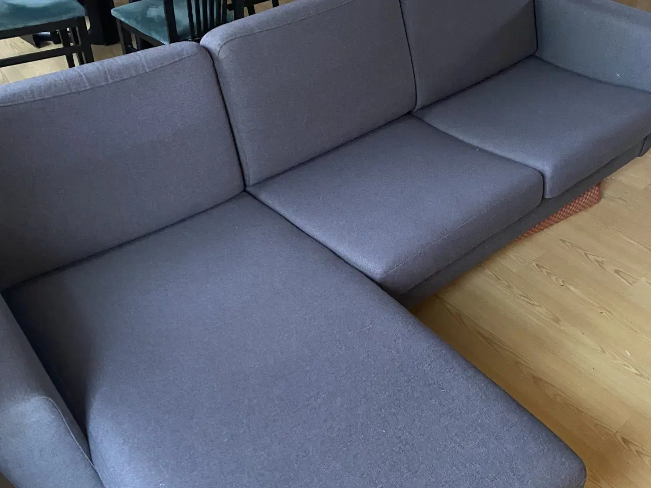 Billede 1 - Sofa med flytbar chaiselong