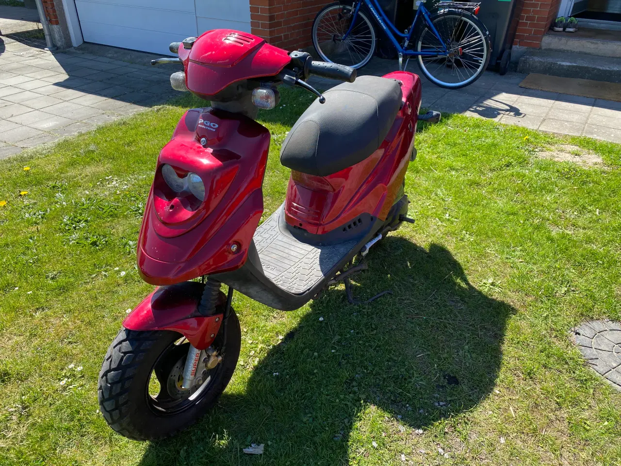 Billede 1 - Pgo Hot 50 – lav km, starter & kører fint, projekt