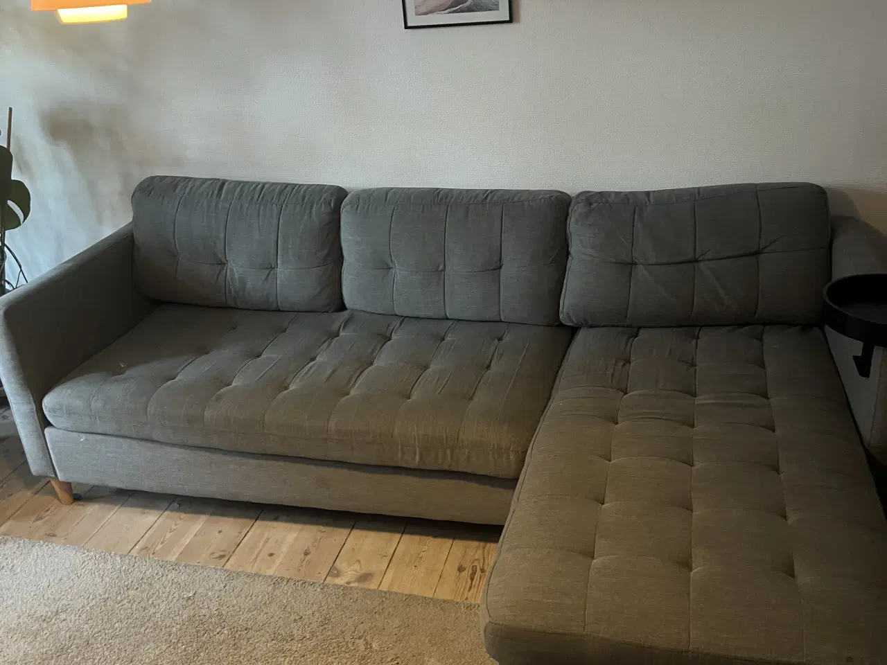 Billede 1 - Sofa med vendbar chaiselong