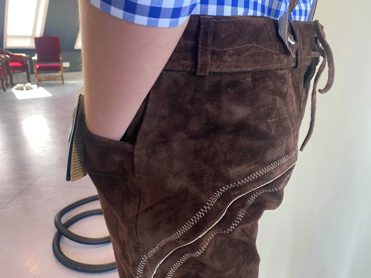 Billede 4 - Ægte lederhosen ubrugte 