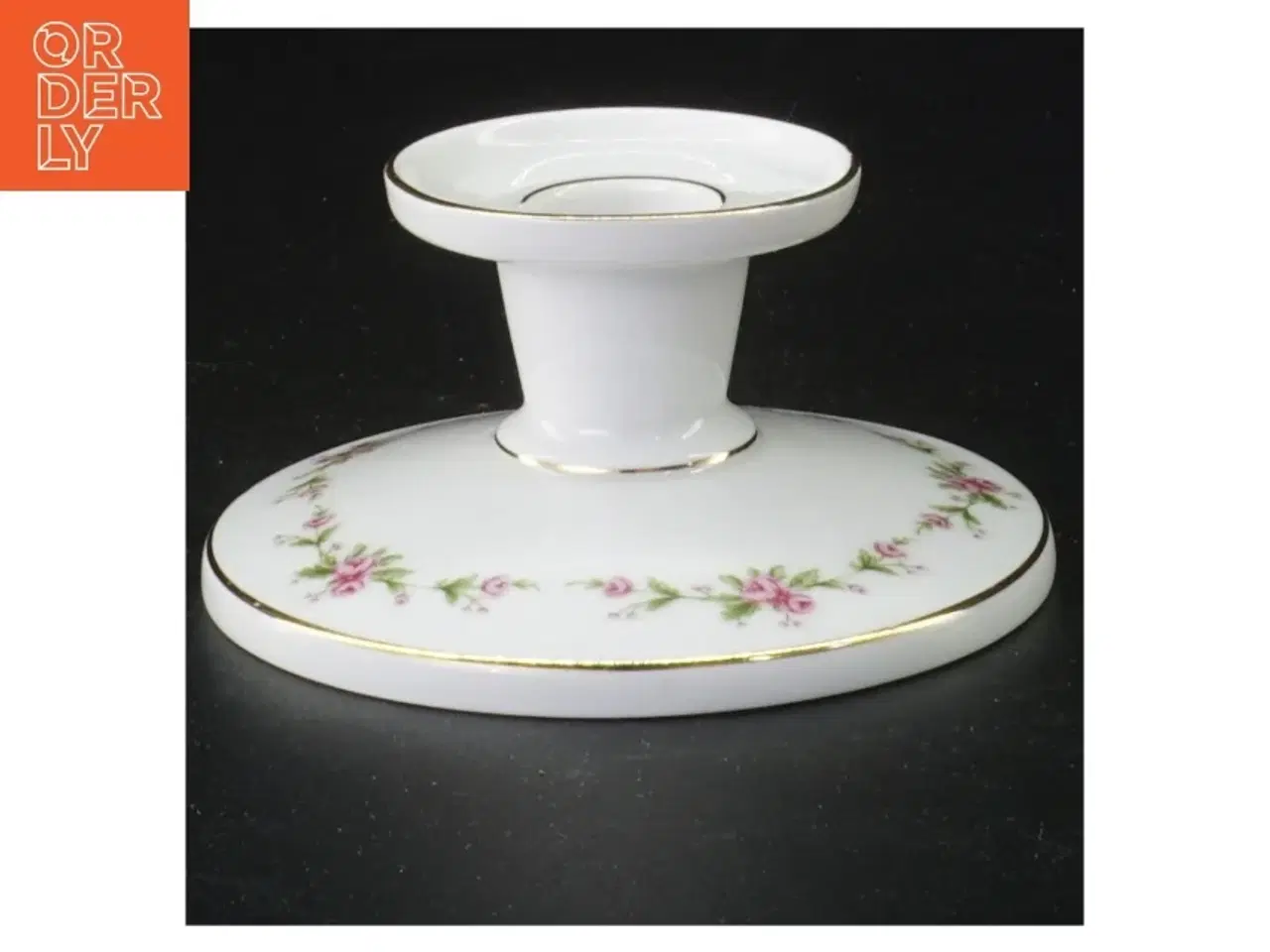 Billede 2 - Porcelænslysestage fra Benedikte (str. 6 x 11 cm)