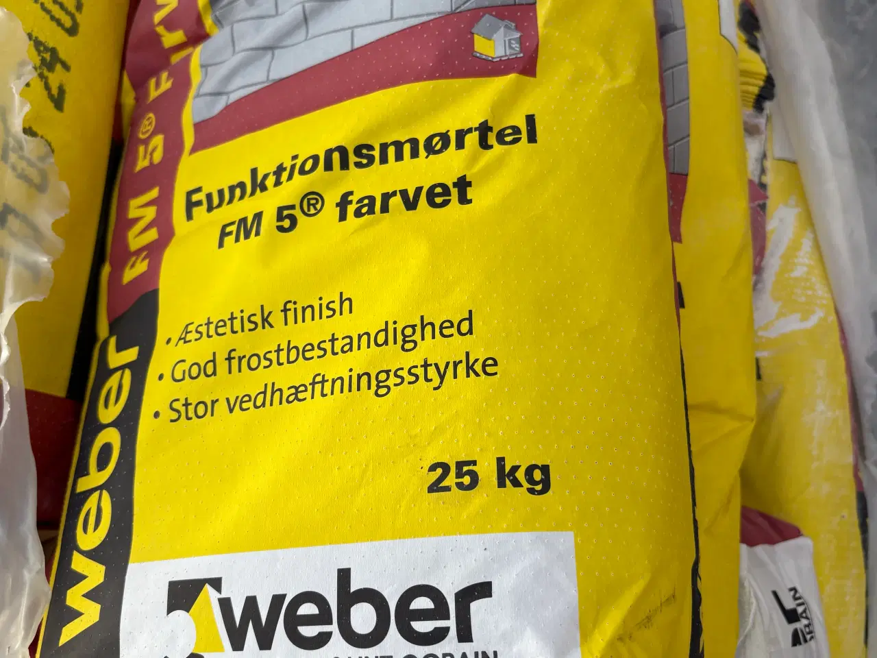 Billede 1 - Weber f5 murmørtel 