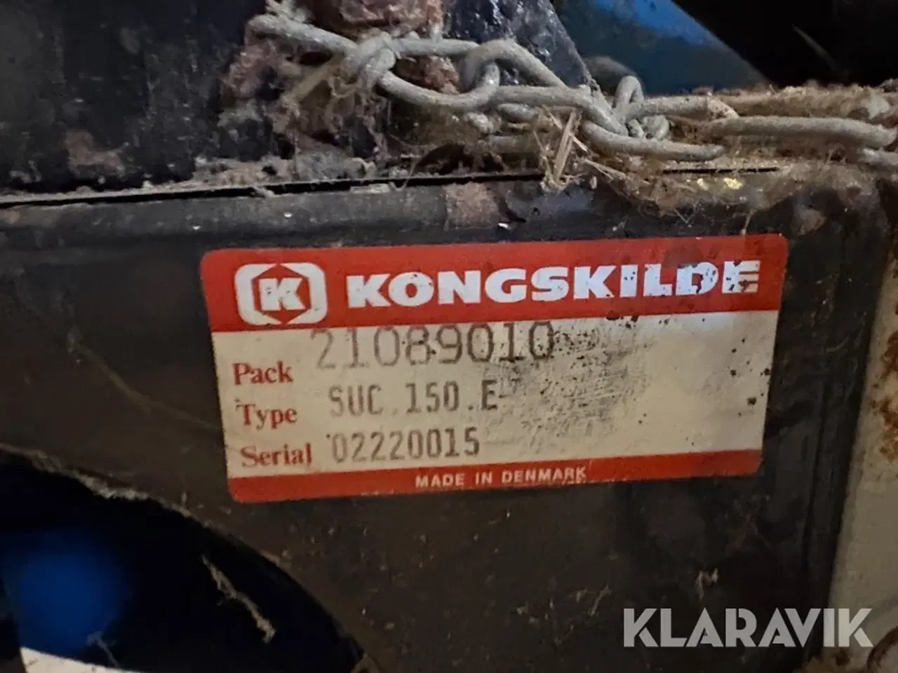 Billede 5 - Suge og trykblæser Kongskilde SUC 150 E